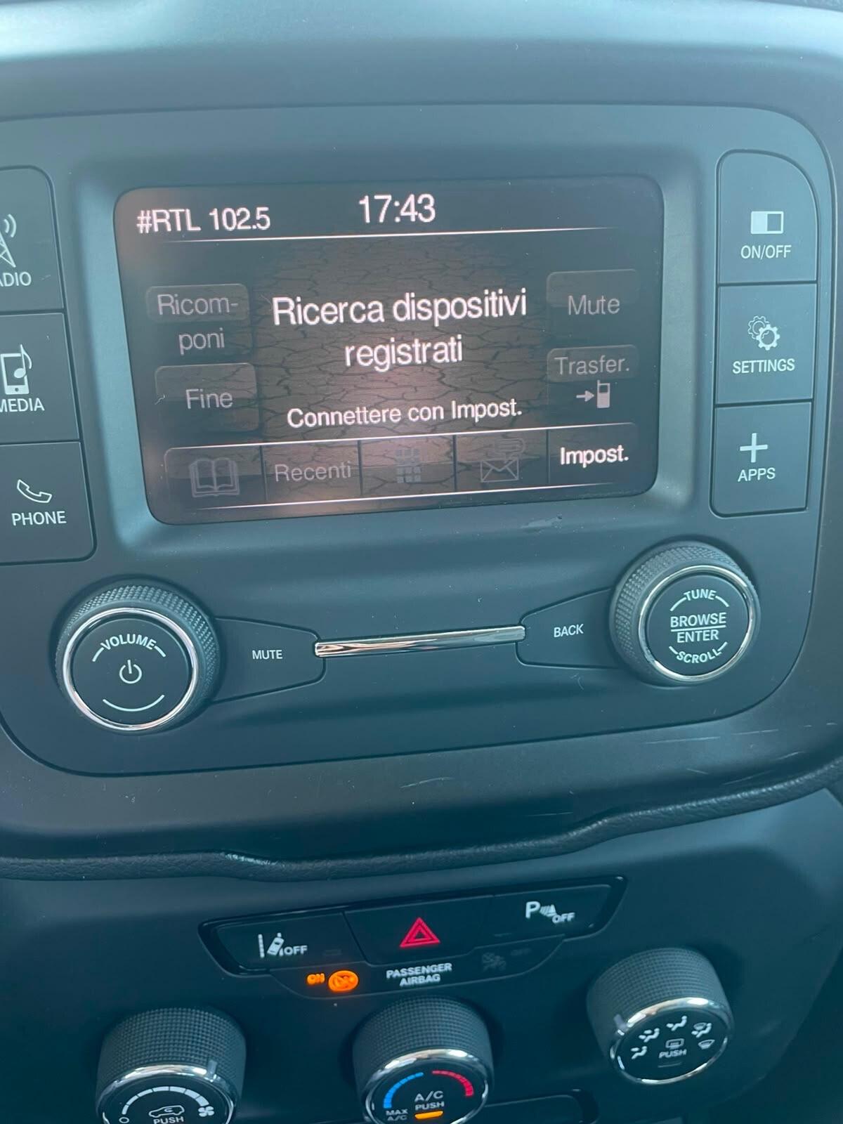 Jeep Renegade 1.6 Mjt 130 CV Longitude 12 MESI GARANZIA