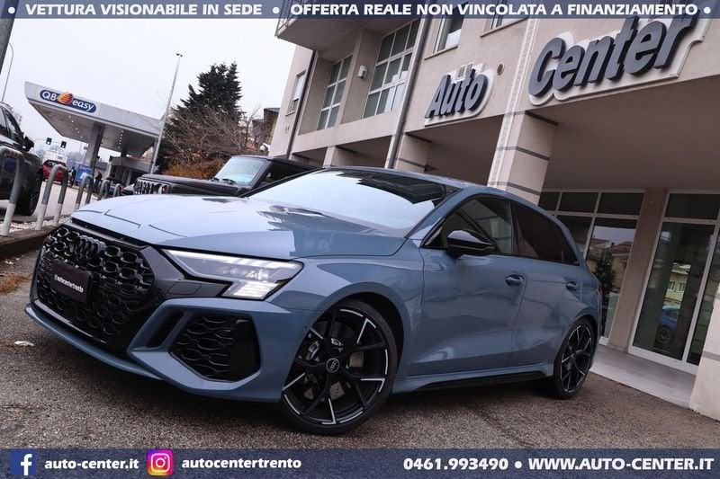 Audi A3 RS3 SPB TFSI quattro Stronic *GRIGIO KEMORA