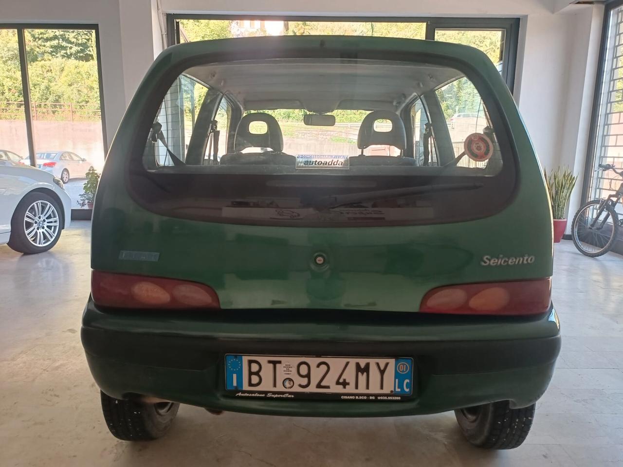 Fiat Seicento 1.1i cat SX ISCR.REGISTRO STORICO