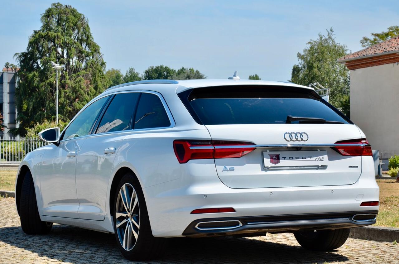 AUDI A6 AVANT 50 3.0 TDI MILD HYBRID S LINE INT+EXT QUATTRO 286cv TIPTRONIC, GARANZIA AUDI 3/28, UFF ITALIANA, EURO 6D, SERVICE AUDI, TETTO, FULL LED, PERMUTE