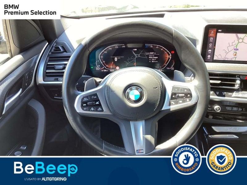 BMW X3 XDRIVE20D MHEV 48V MSPORT AUTO