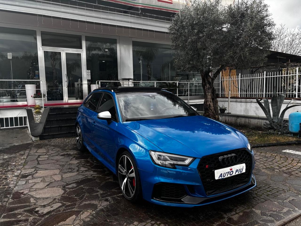 Audi RS3 Rs 3 sportback tettuccio apribile 500 cavalli