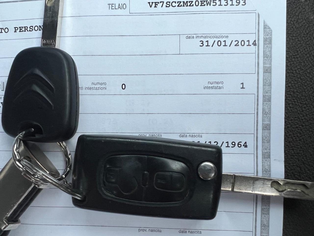 CITROEN C3 1.0 BENZINA KM 40 MILA UNICA PROPRIETARIA