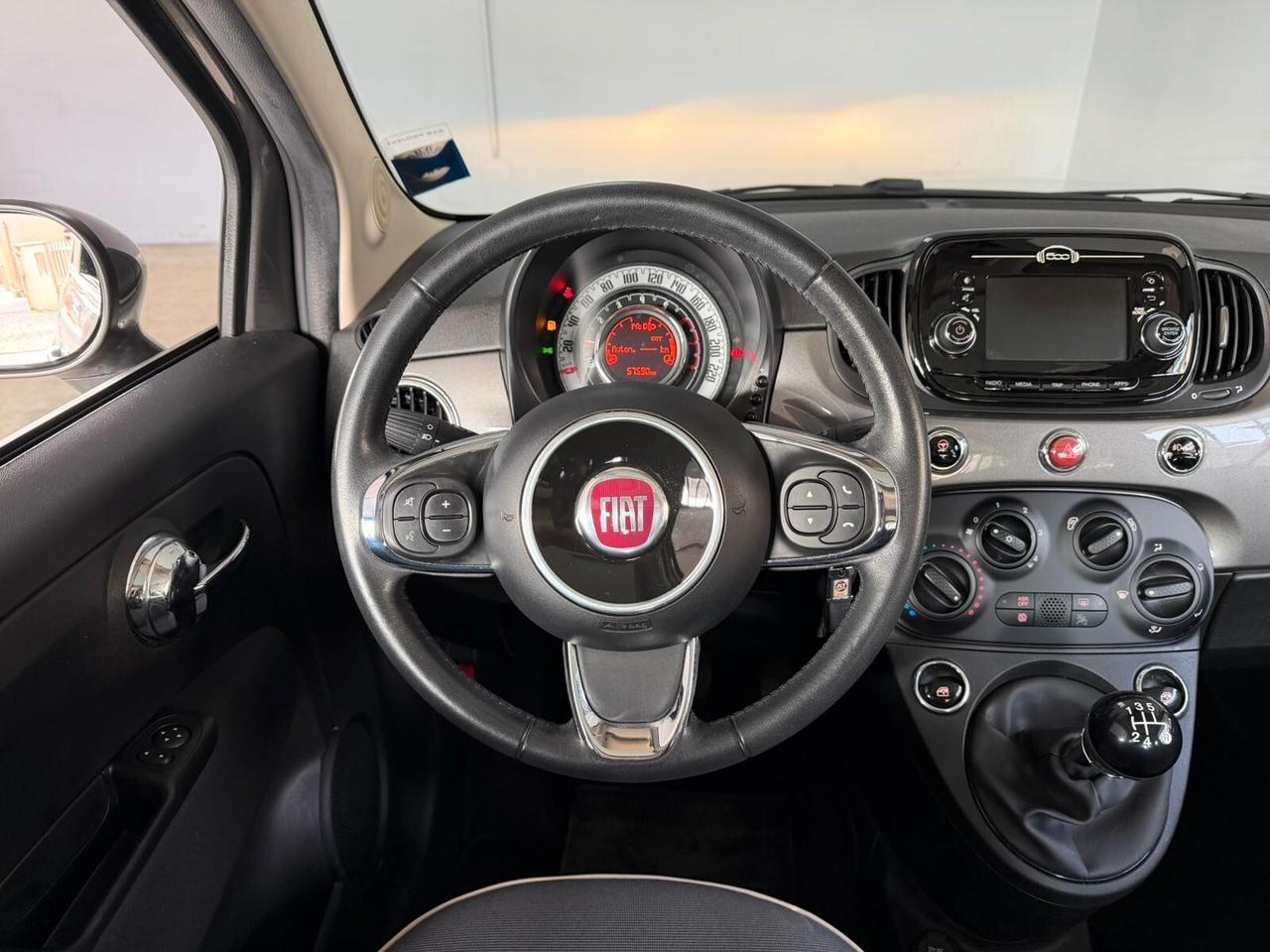Fiat 500 1.2cc LOUNGE 69cv E6 - UNICO PROPRIETARIO