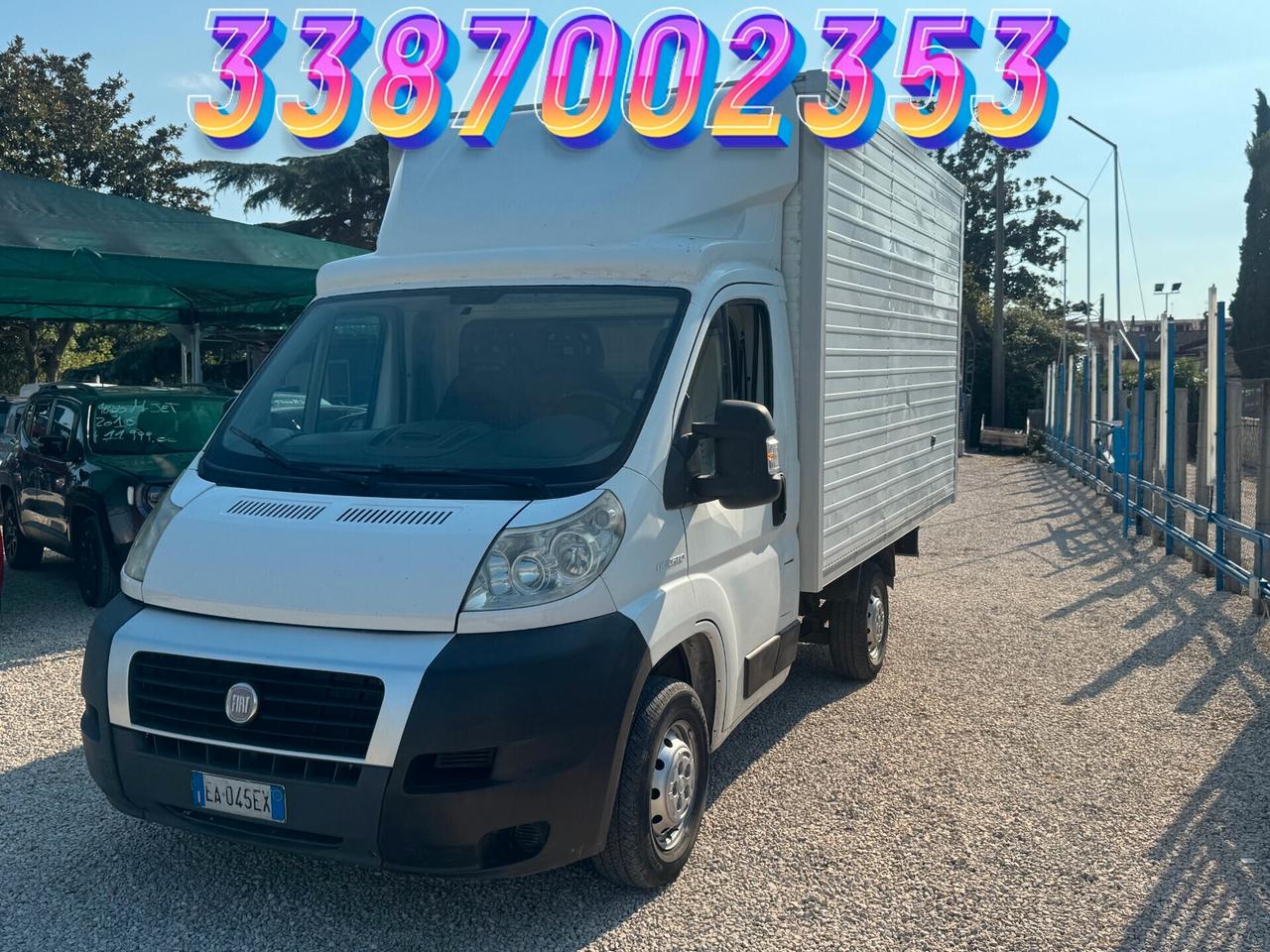 FIAT DUCATO 2.3 M-JET 120CV. CON CASSONE CHIUSO KM CERTIFICATI 12/2009