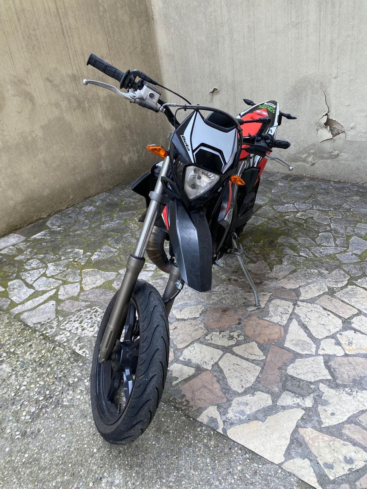 Beta Motard 50 + scarico Gianelli #BP