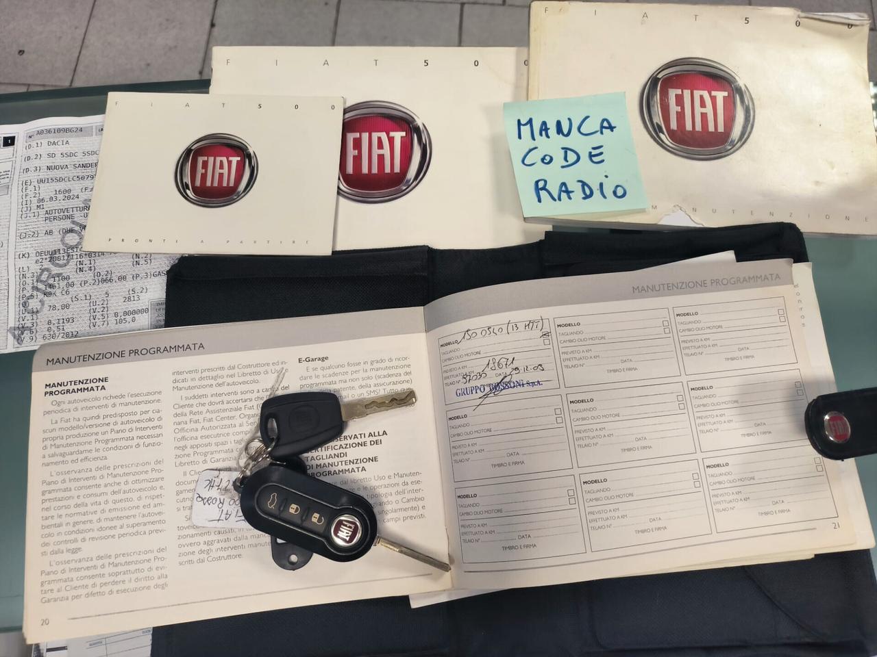 Fiat 500 1.3 Multijet 55kW 04-2008 / NEOPATENTATI/