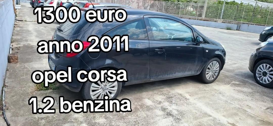 2012 motore rotto Opel Corsa 1.2 85CV 3 porte GPL-TECH Elective