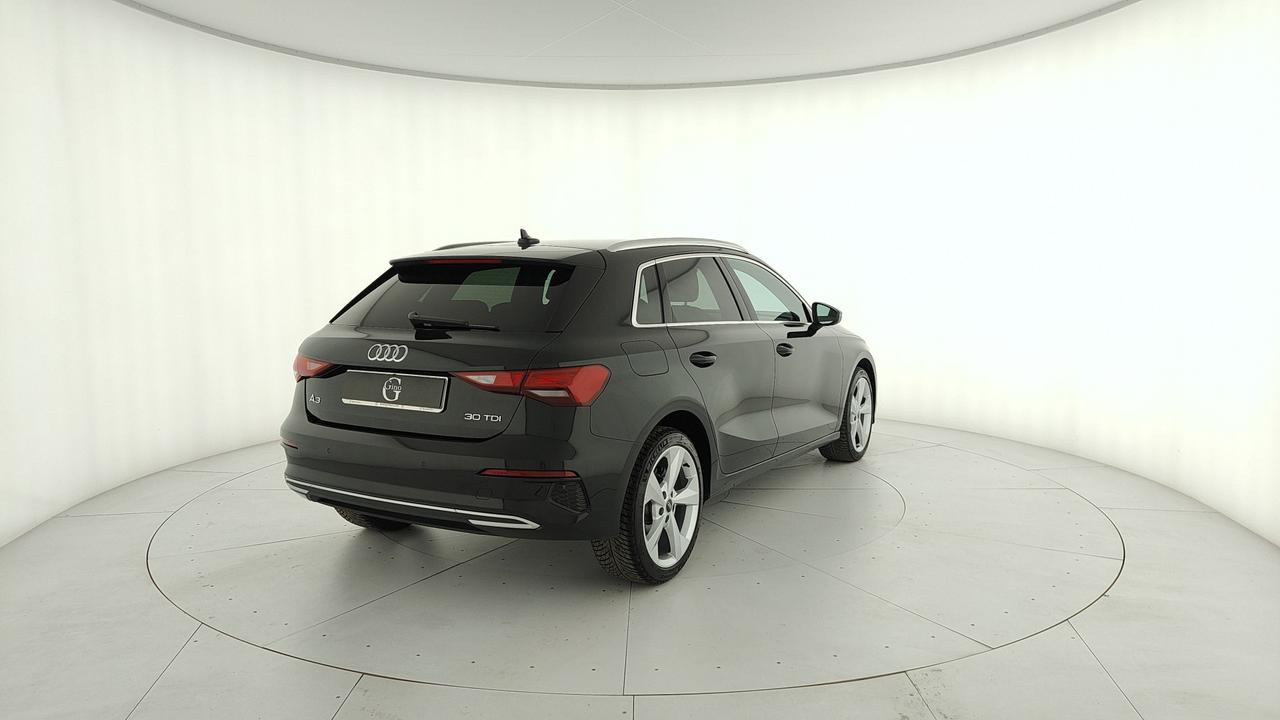 AUDI A3 IV 2020 Sportback - A3 Sportback 30 2.0 tdi s-tronic