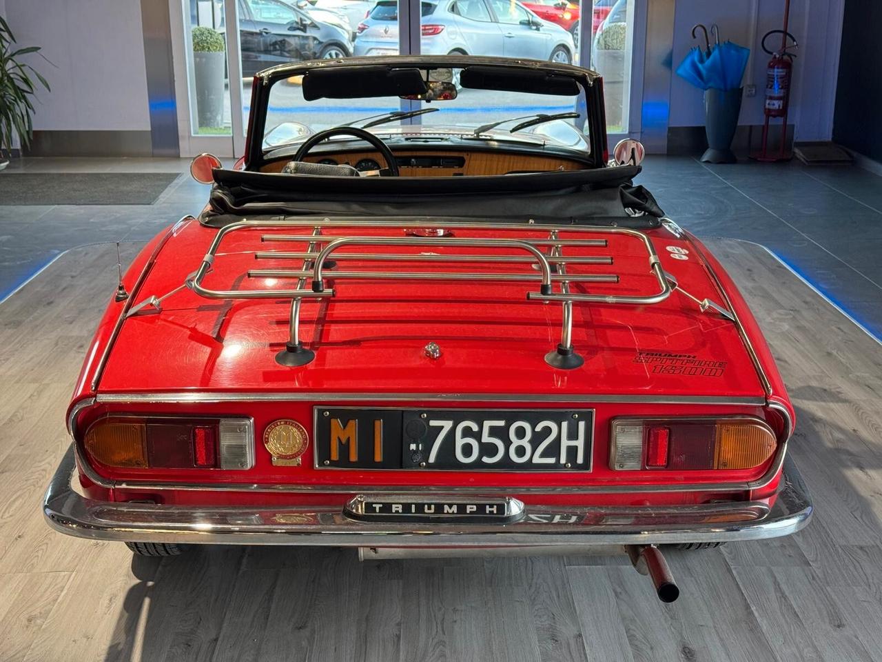 Triumph Spitfire 1977 TARGA ORO ASI