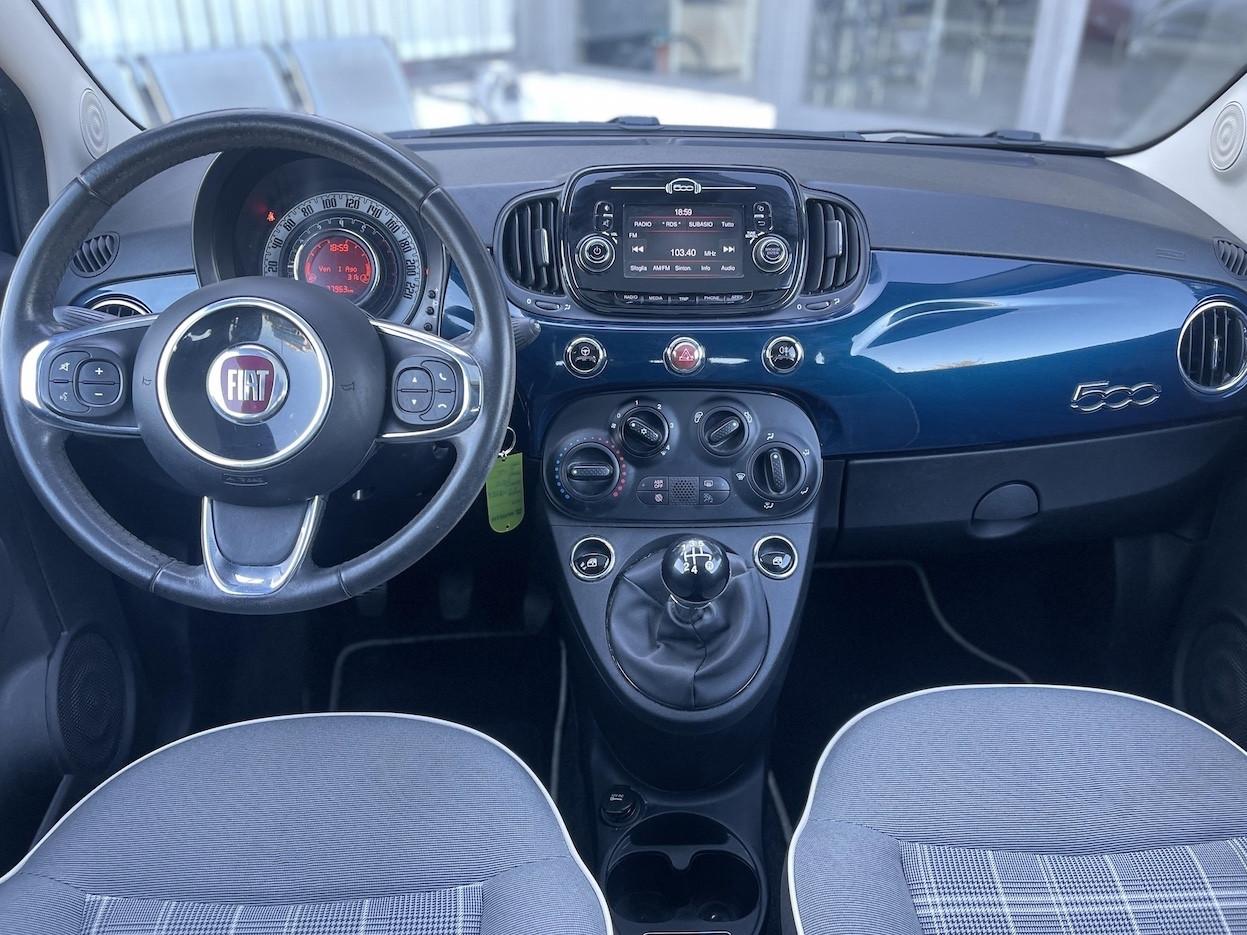 Fiat 500 1.2 Benzina 69CV E6 Neo. - 2018