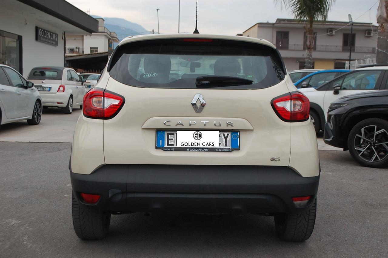 Renault Captur 1.5 dci 90CV Live S&S Uff Italy Navi Led USB Lega