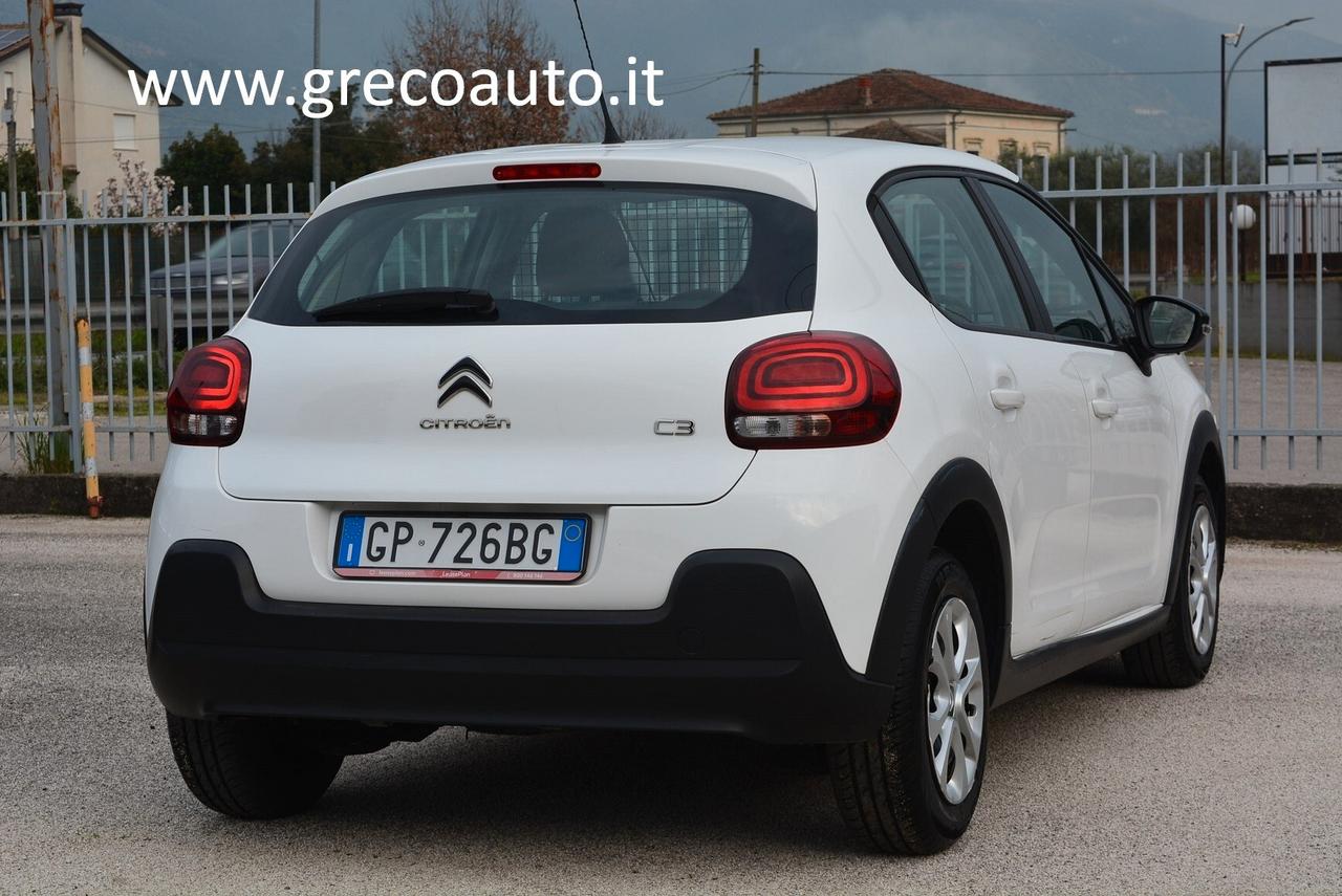 Citroen C3 BlueHDi 100 ss Van 2 posti autocarro