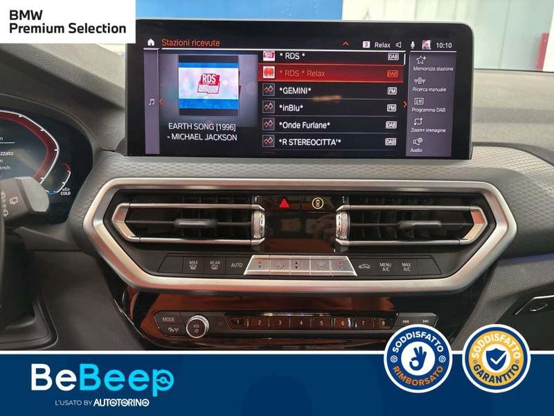 BMW X3 XDRIVE20D MHEV 48V MSPORT AUTO