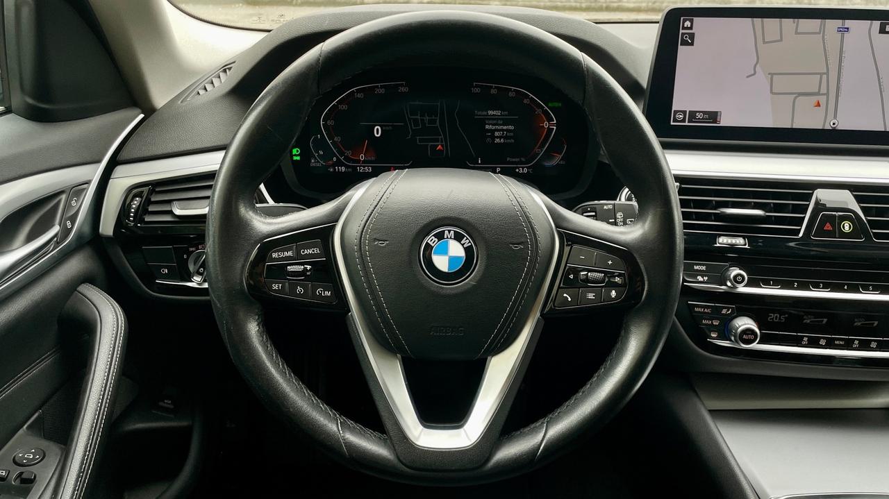 BMW 520D TOURING 2.0 LUXURY 190CV - FULL LED, PELLE, SEDILI ELETTRICI