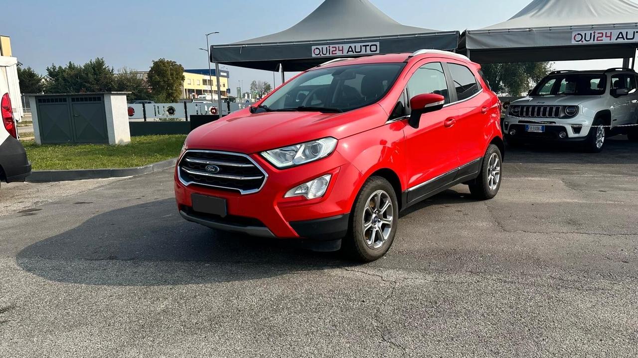 Ford EcoSport 1.5 Ecoblue 100 CV Start&Stop Titanium KM CERTIFICATI-UNICO PROPRIETARIO