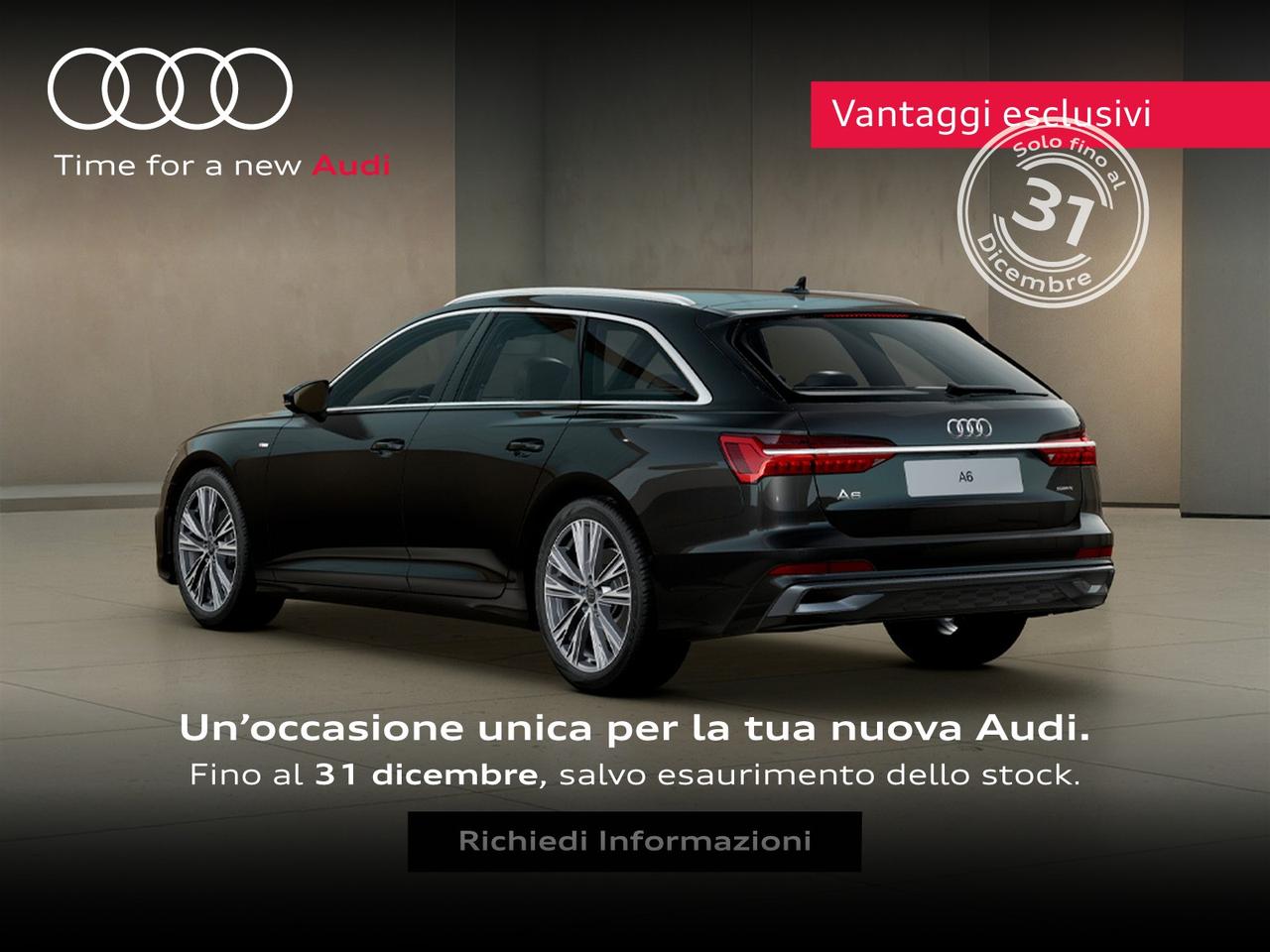 Audi A6 avant 50 3.0 tdi mhev business sport quattro tiptronic