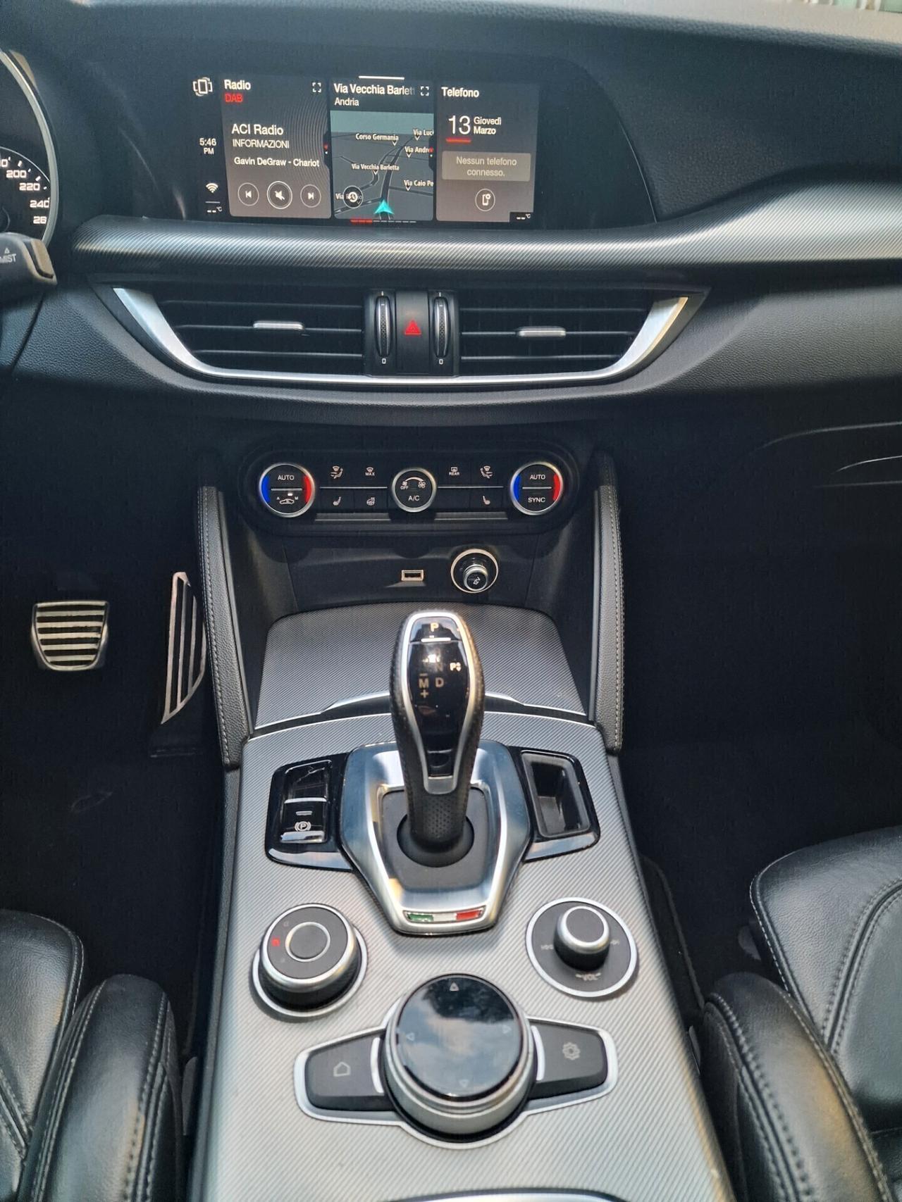 ALFA ROMEO STELVIO 12/2019 VELOCE 2.2 210 CV AT8 Q4