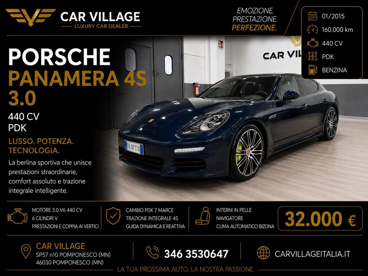 Porsche Panamera 3.0 4S Executive