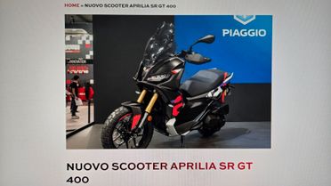 Aprilia SR Max 300 GT 400 RALLY REPLICA