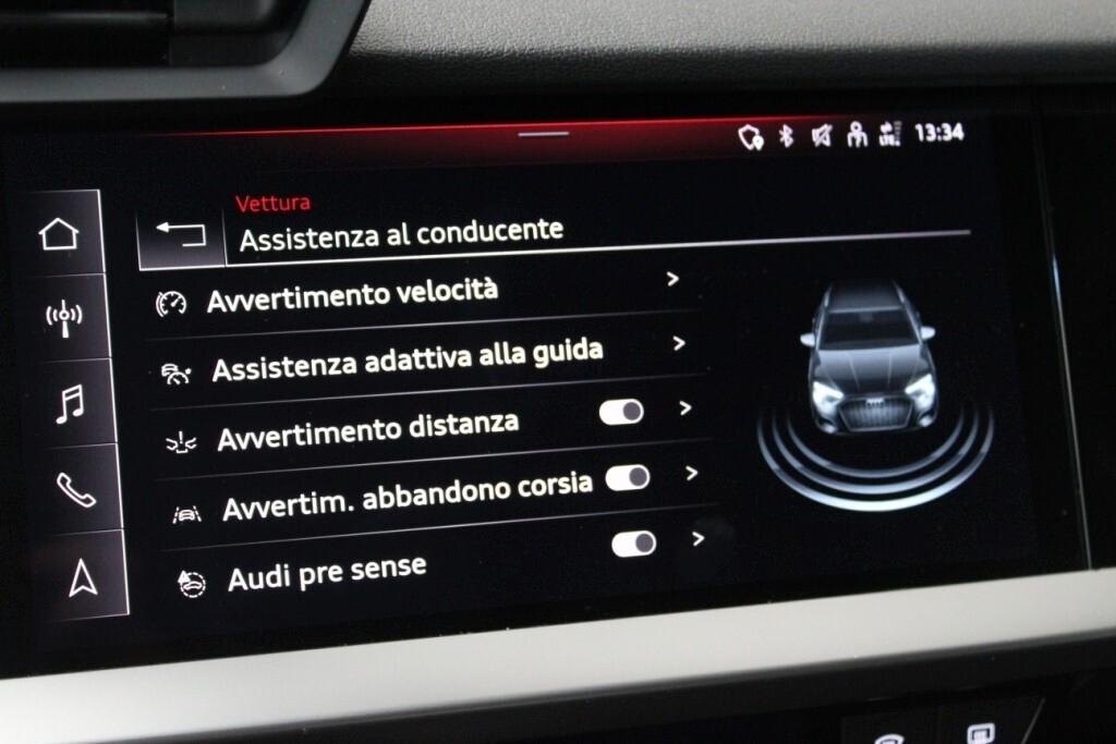 AUDI A3 Sportback 2.0 TDI 115 CV *LED *Carplay