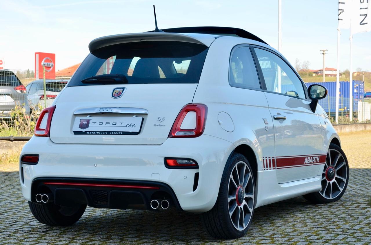 ABARTH 595 TURISMO 1.4 t 165cv, SERVICE CON FATTURE, TETTO, SCARICO RECORD MONZA, XENO, PELLE, PERMUTE