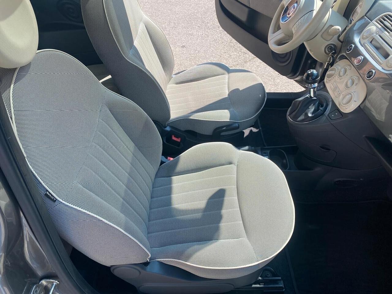 Fiat 500 1.2 69cv Lounge Tetto Panoramico - NEOPATENTATI - GARANZIA 12 MESI