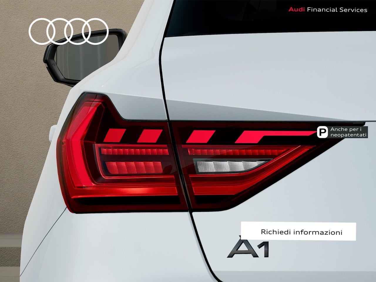 Audi A1 sportback 35 1.5 tfsi identity black s-tronic