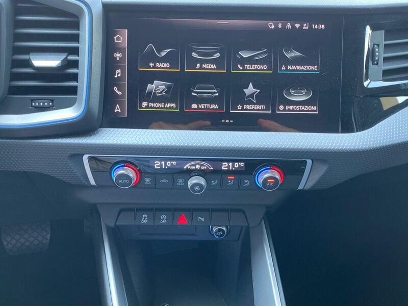 Audi A1 Sportback 30 TFSI S tronic S line Black Edition 116 CV