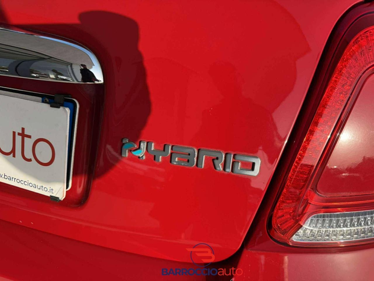 Fiat 500 1.0 Hybrid Red-2023