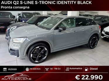 Audi Q2 S-LINE S tronic BLACK Edition FINANZIABILE