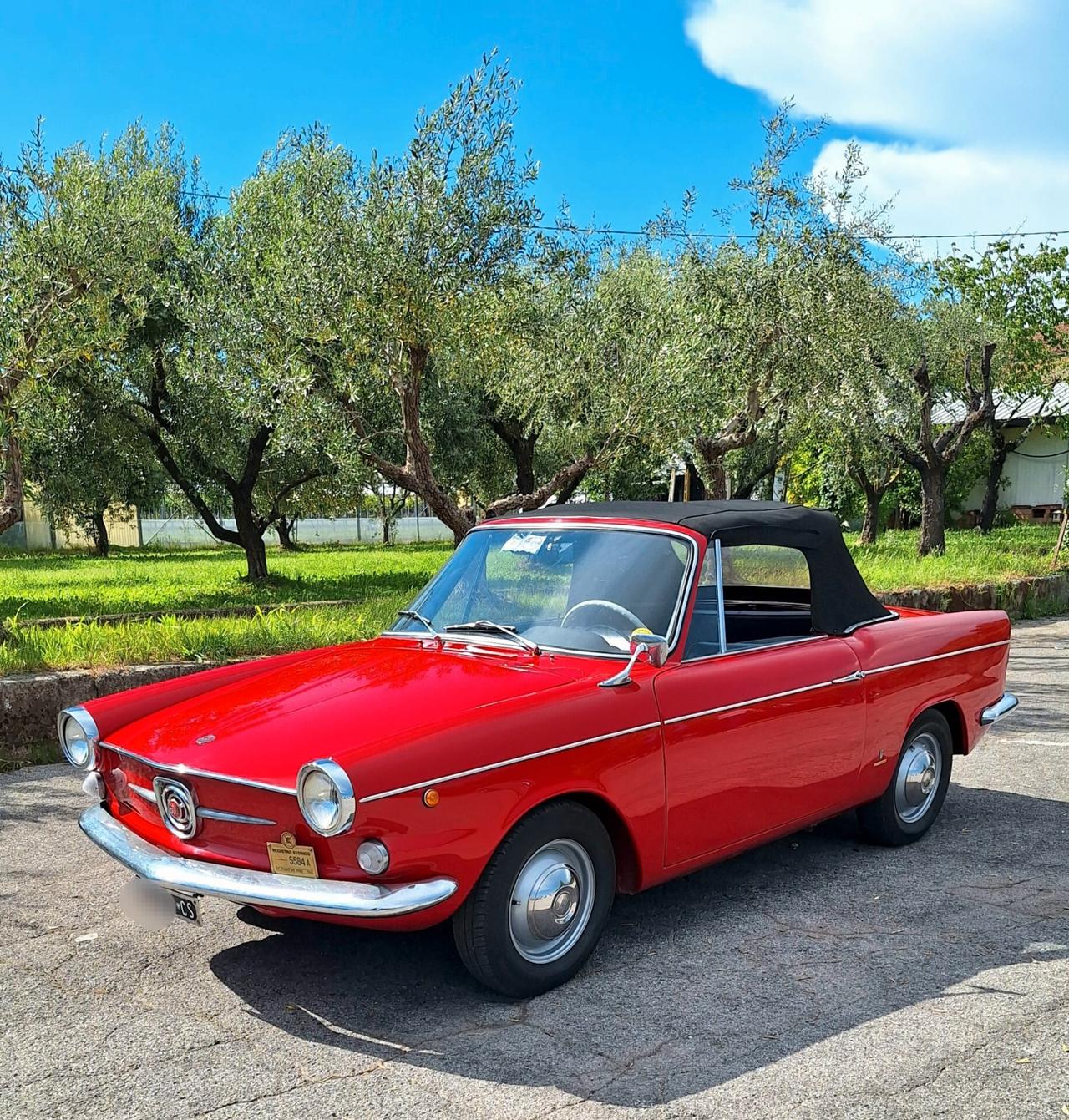 Fiat 600 D SPIDER VIGNALE - RESTAURO TOTALE - ASI