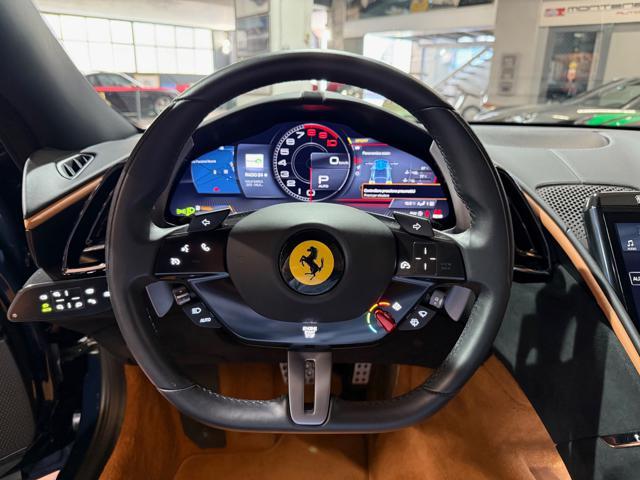 FERRARI Roma Blu Pozzi Pelle Cuoio - Ferrari Italia