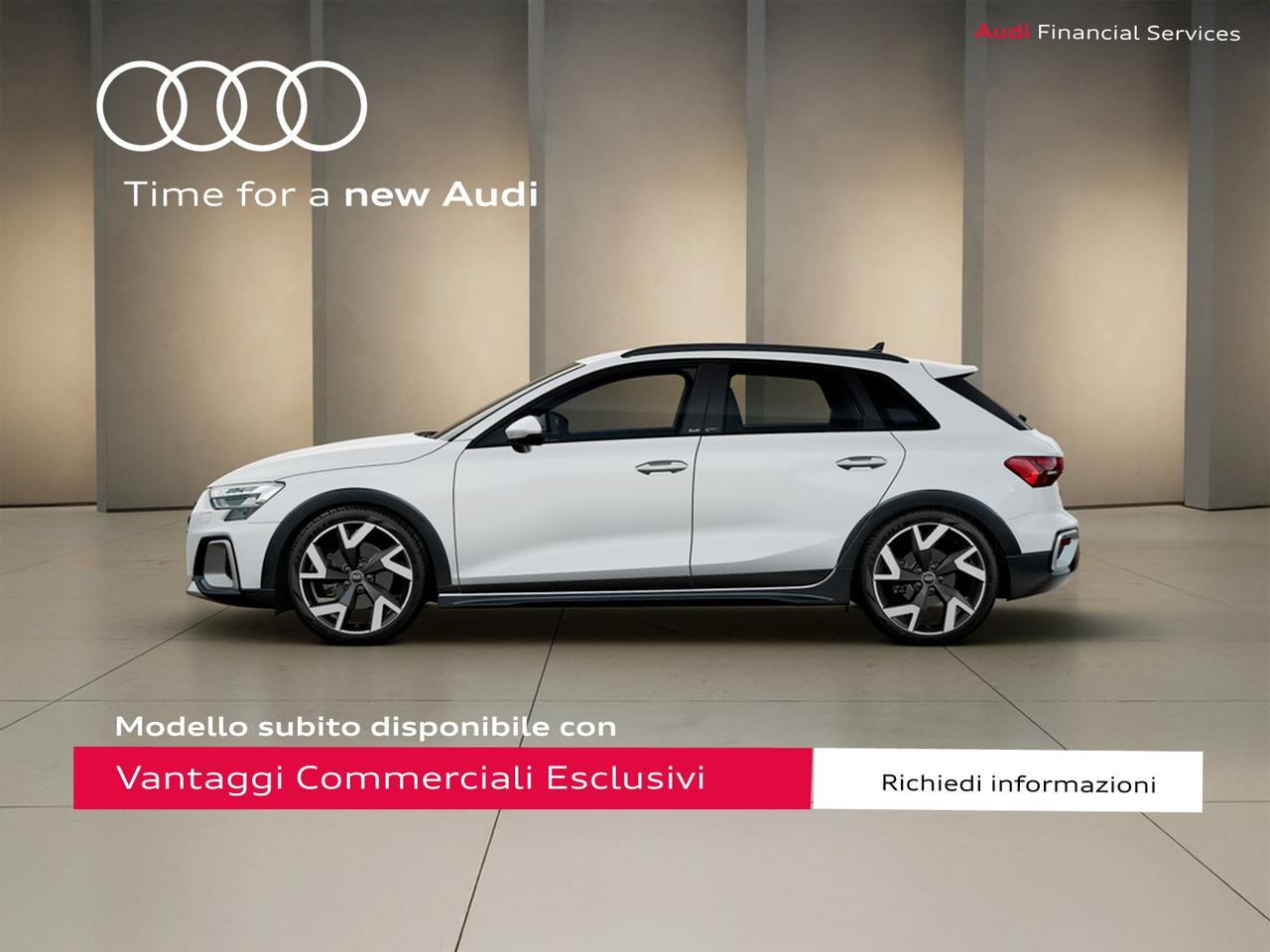 Audi A3 allstreet 1.5 tfsi mhev identity contrast 150cv s-tronic