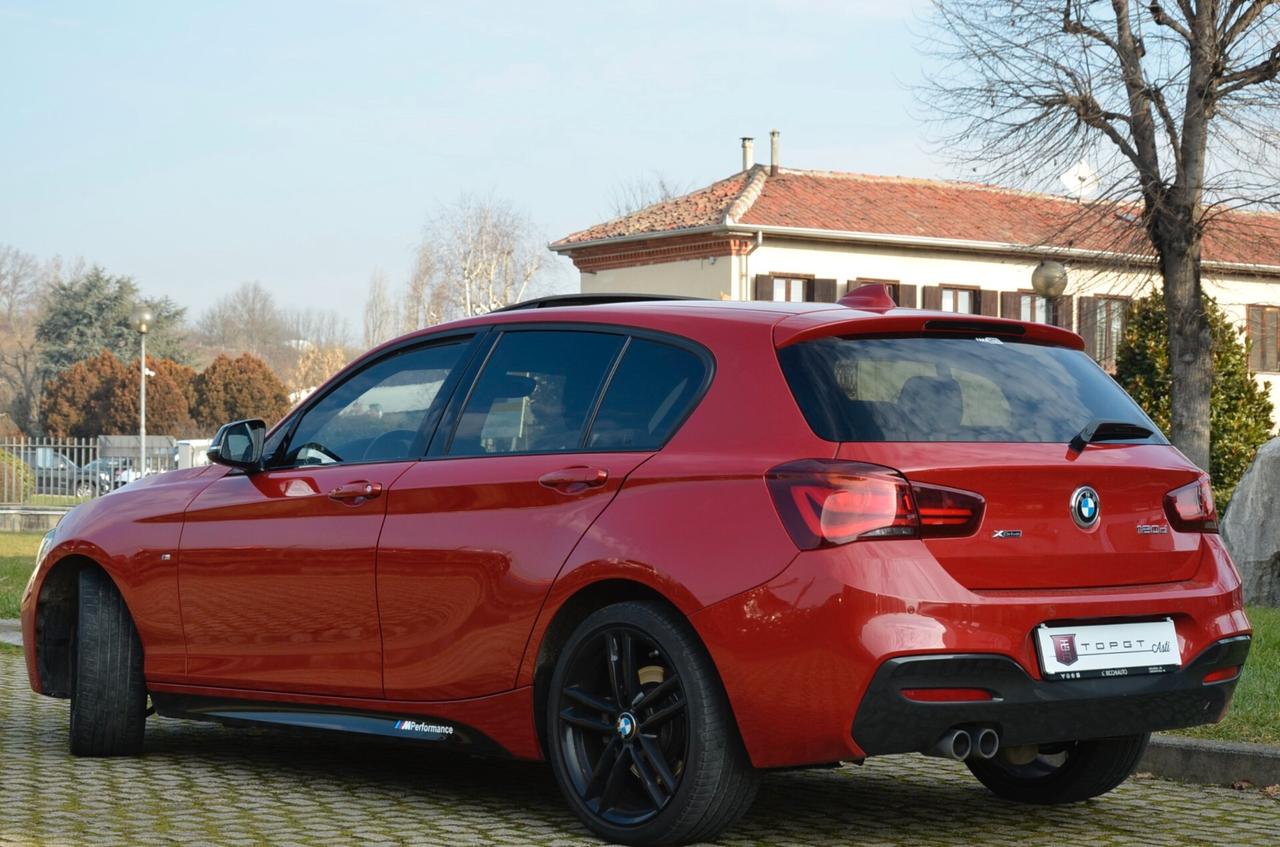 BMW 120d 5p XDRIVE MSPORT AUTO 190cv UFFICIALE ITALIANA, TETTO, EURO 6D, NAVI, FARI LED, PERMUTE