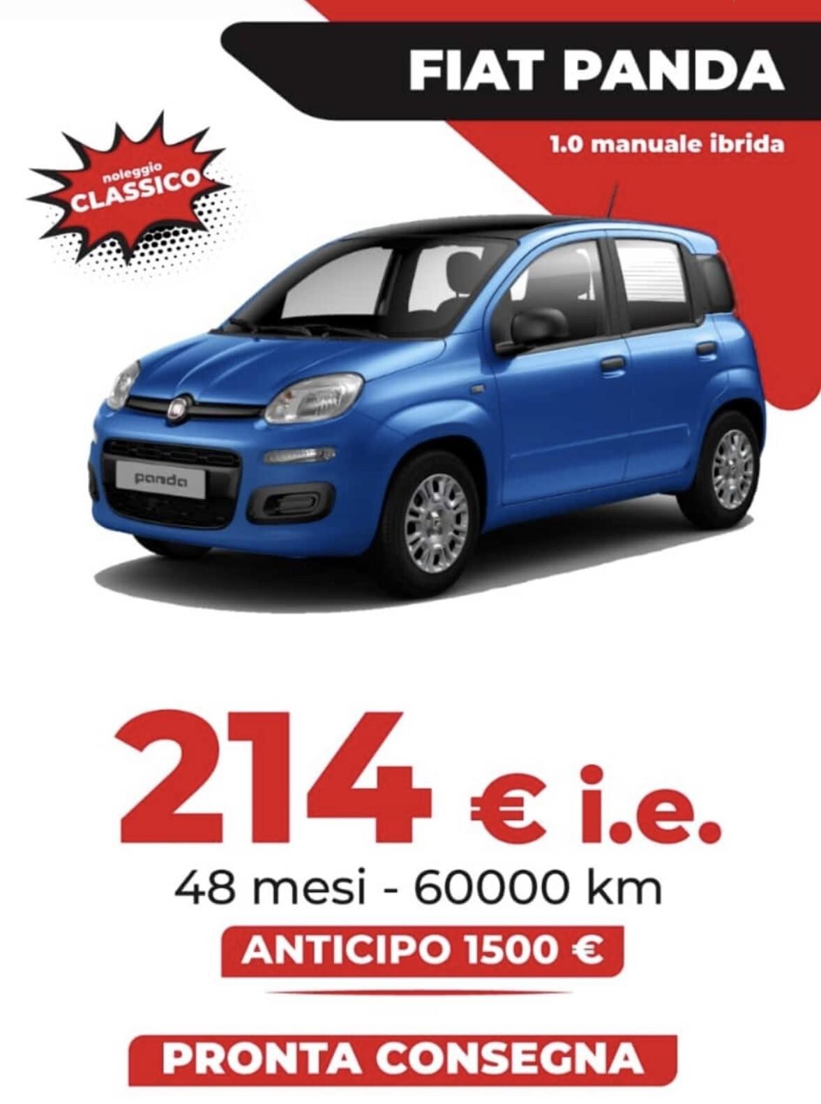 FIAT PANDA 1.0 HYBRID LUNGO TERMINE