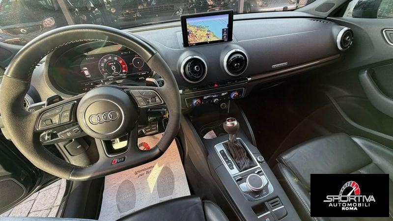 Audi A3 ANTICIPO 1900,00 EURO RATA MENSILE 589,00 EURO RS 3 SPB