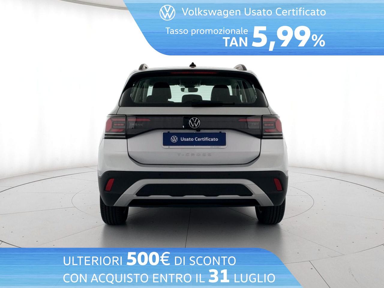 Volkswagen T-Cross 1.0 tsi life 115cv dsg