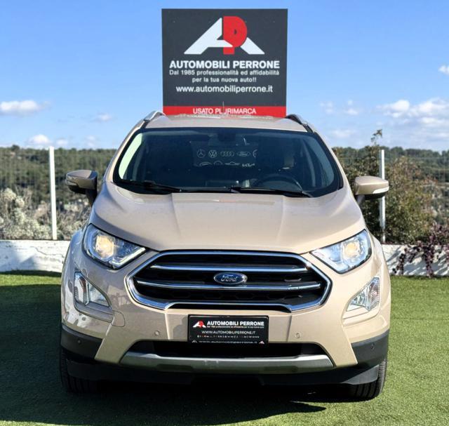 FORD EcoSport 1.0 EcoBoost 125cv Titanium (Auto/Pelle/Retro)