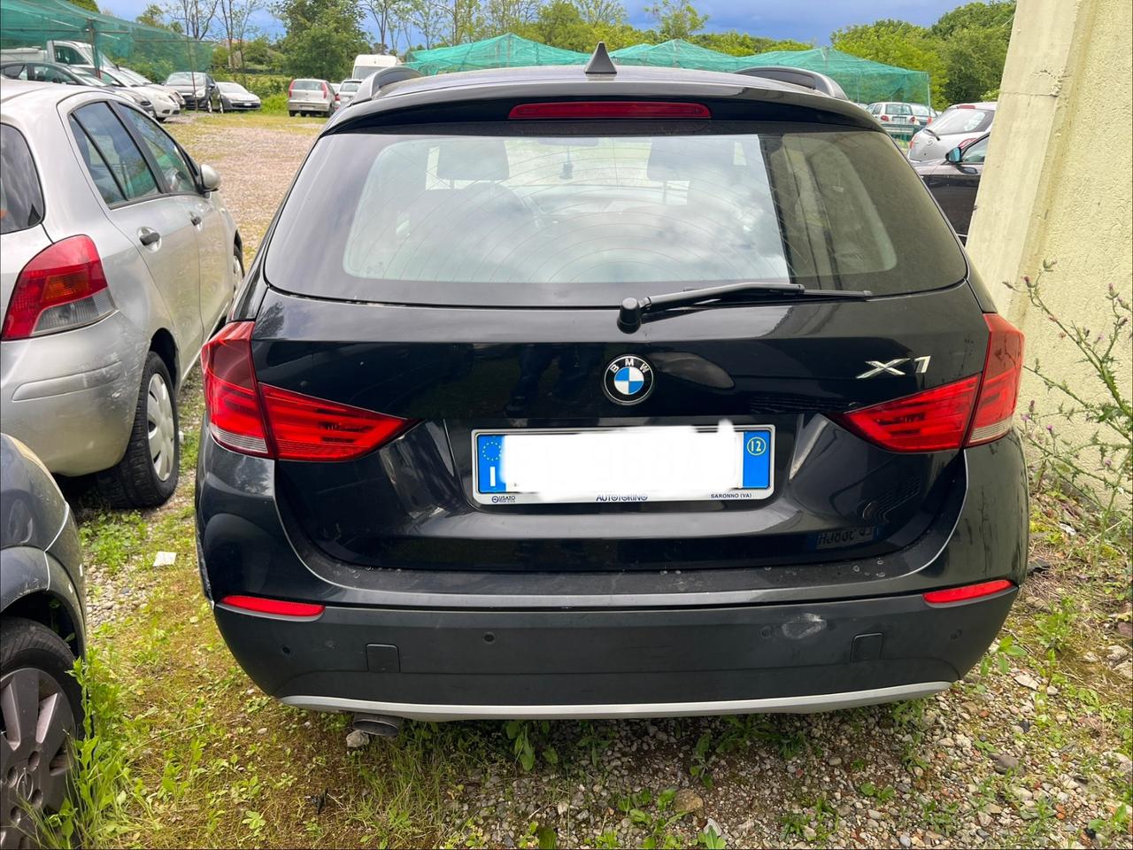 Bmw X1 con catena rotta