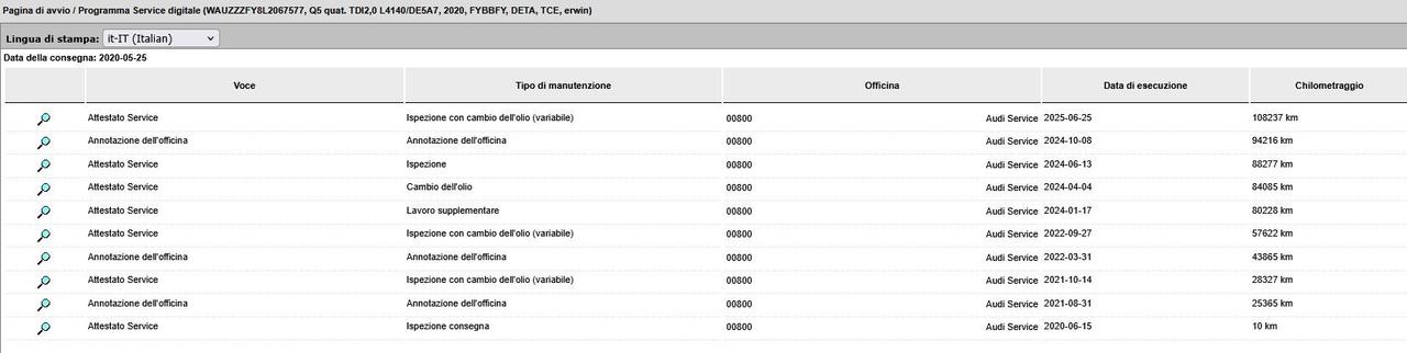 AUDI Q5 40 2.0 tdi Sport quattro 190cv s-tronic S line x2 FULL LED+C19"