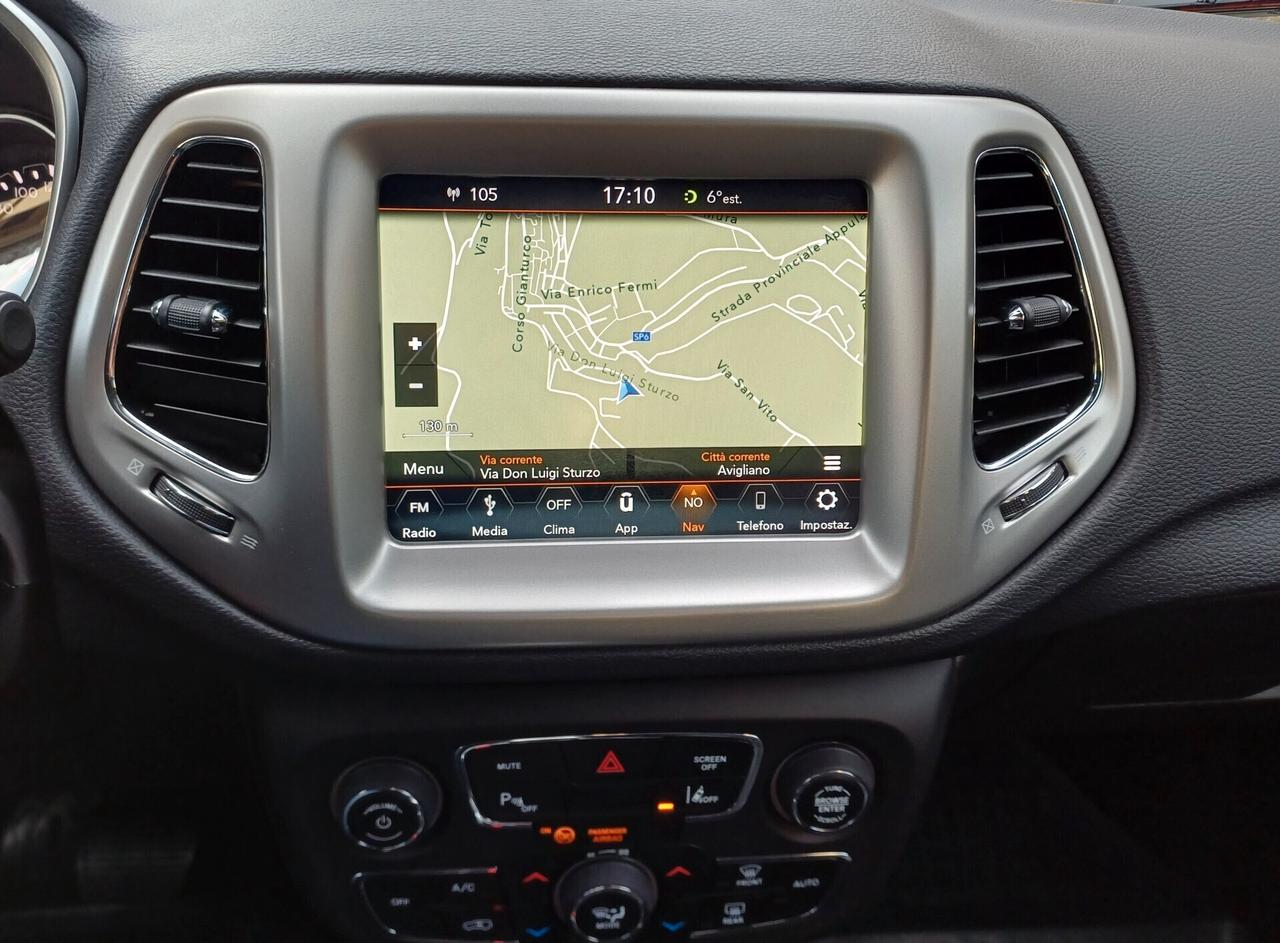 JEEP COMPASS 4X4 2.0 MULTIJET 140cv AT9 LONGITUDE