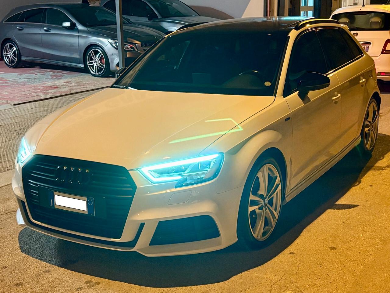 Audi a3 spb 2.0tdi 150cv-"TETTO-S-LINE-GANCIO TRAINO"-'17