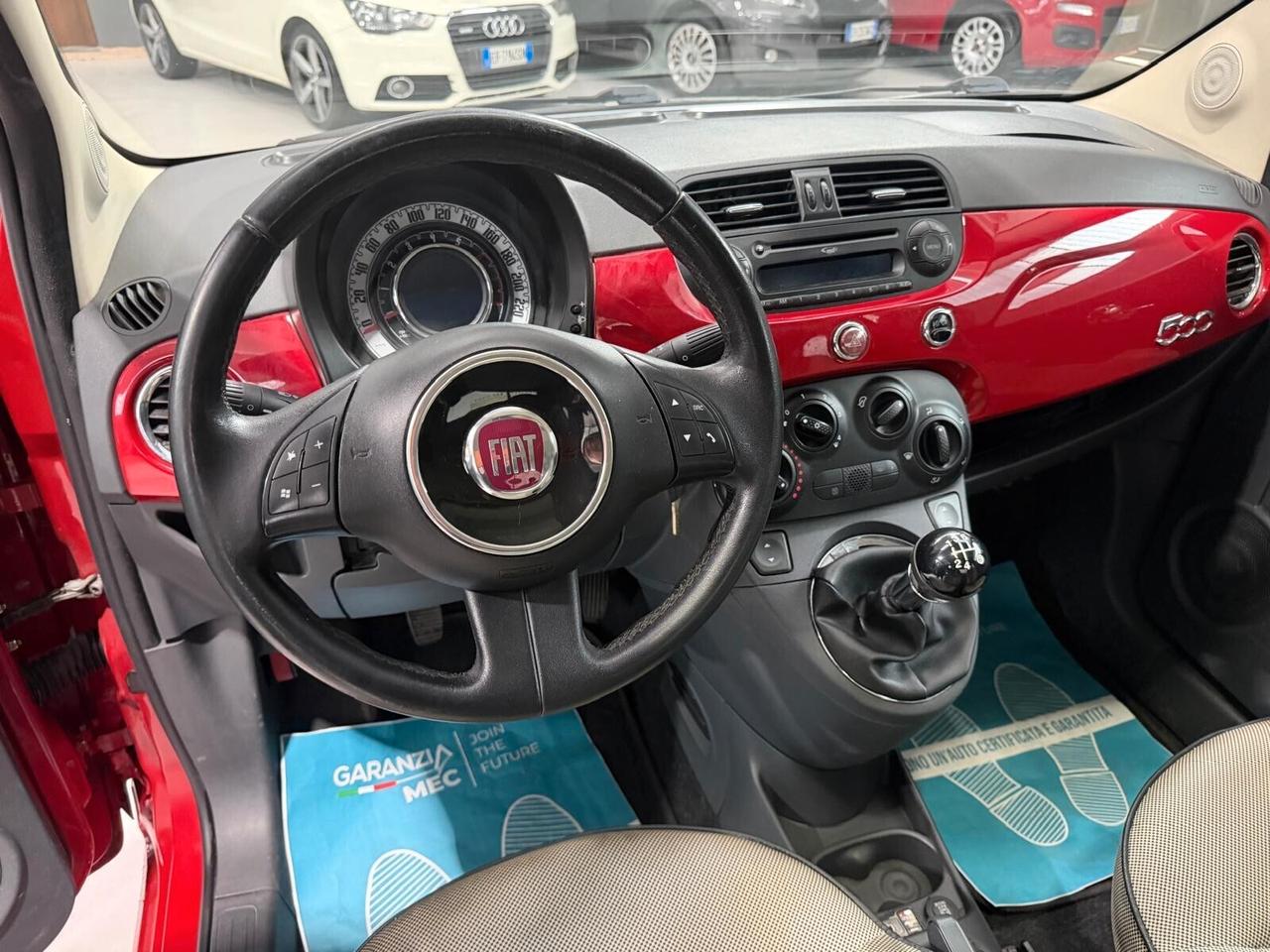 Fiat 500 Benzina Neopatentati Tetto Panoramico