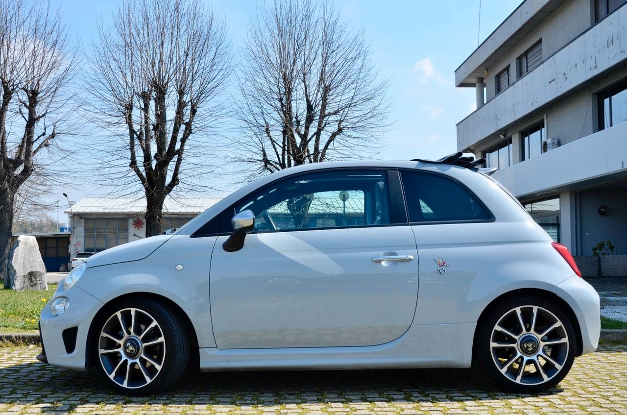 ABARTH 595C TURISMO 1.4 TURBO 165cv, UNICOPROPRIETARIO, UFF ITALIANA, SERVICE DIMOSTRABILI, SCARICO MONZA, FARI XENO, APPLE ANDROID, PERMUTE