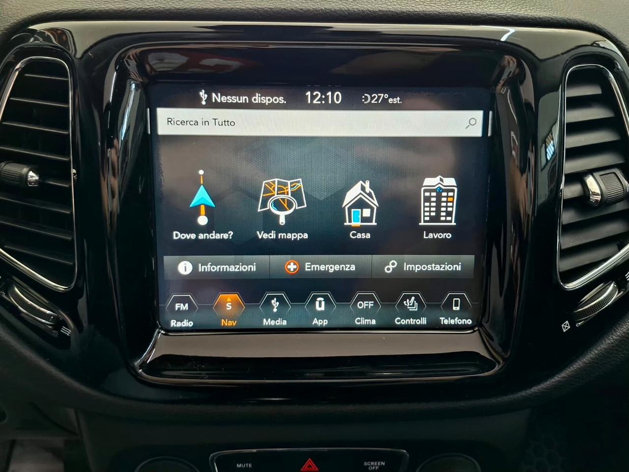 TETTO APRIBILE Jeep Compass 1.6 Multijet II 120cv Limited 2019