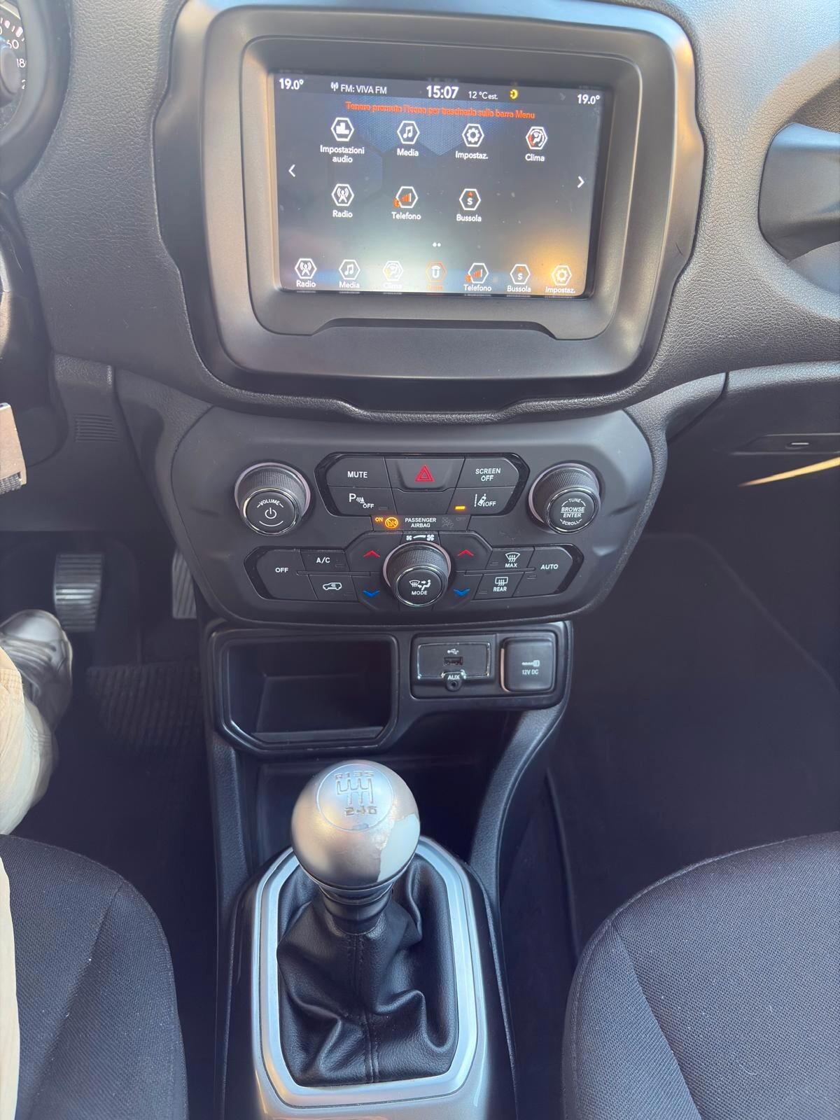 Jeep Renegade 1.6 MJT LIMITED 120cv 2WD UNICO PROPRIETARIO