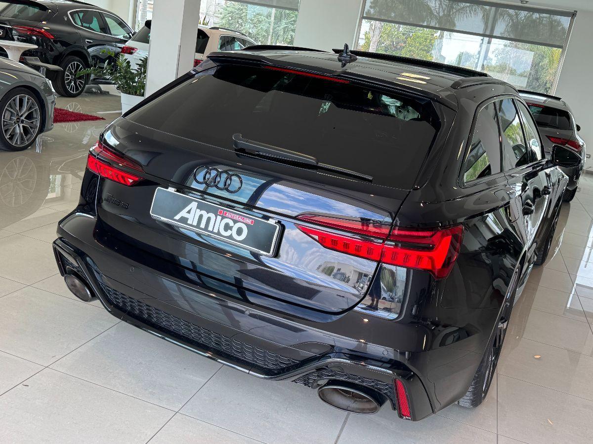 AUDI RS6 4.0 MHEV 600CV Identity Black Tetto Panorama