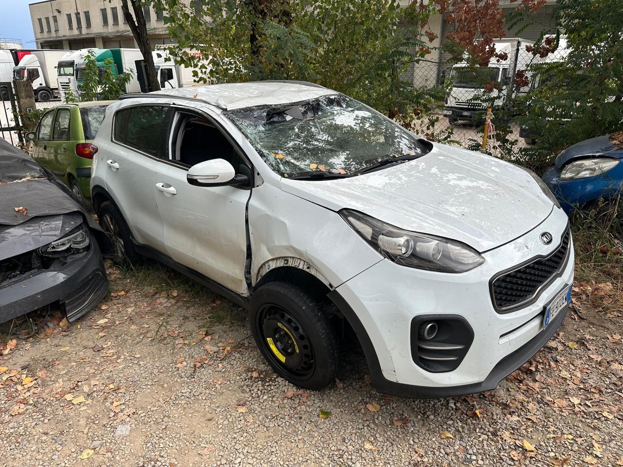 Kia Sportage 1.7 CRDI sinistrata
