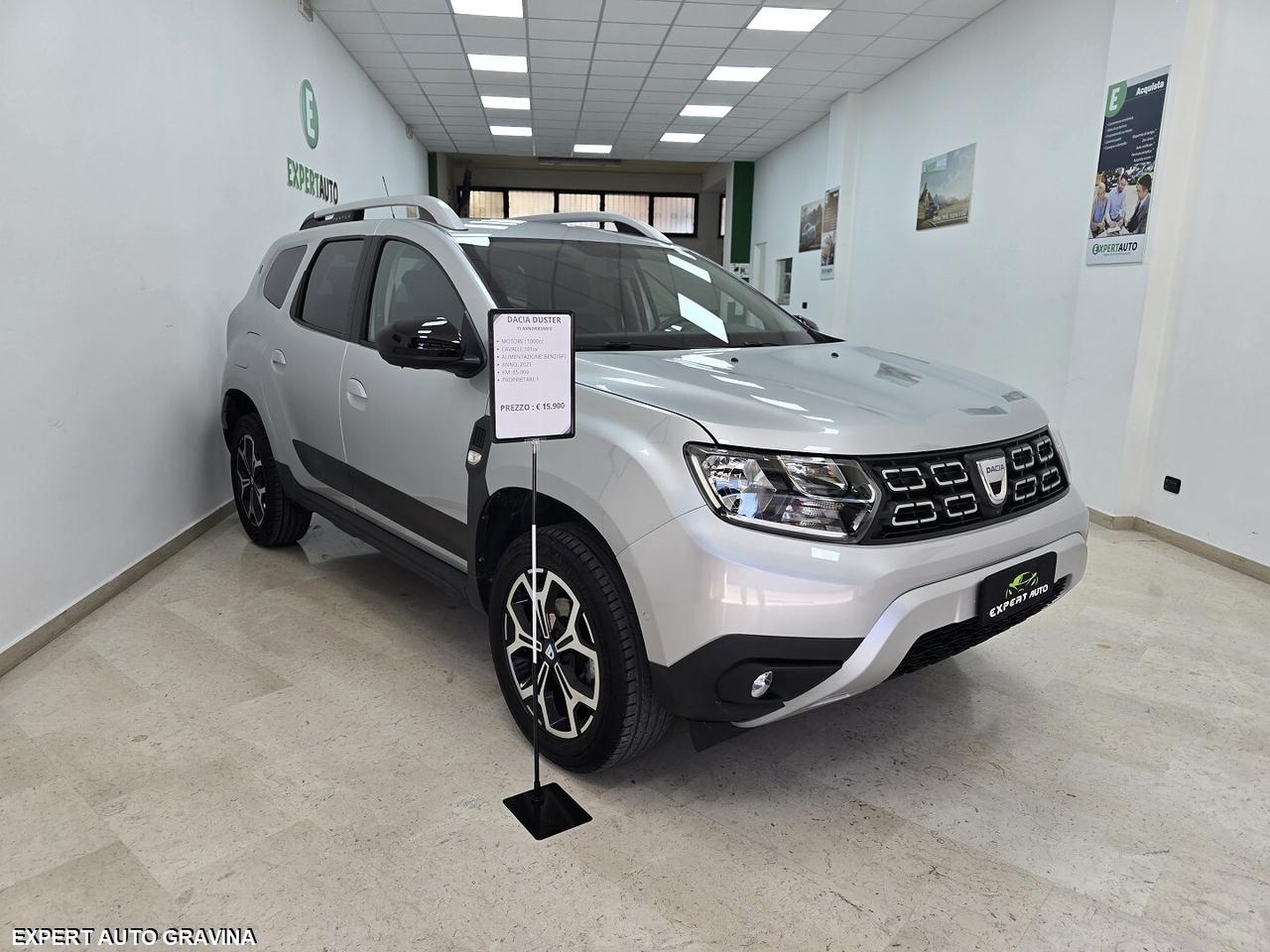 DACIA DUSTER 1.0 GPL 101 CV 15th ANNIVERSARY